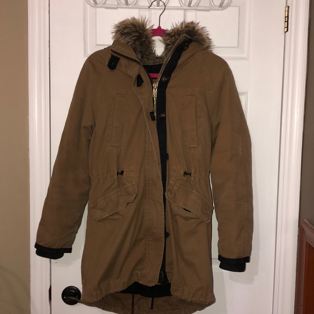 Brown winter coat